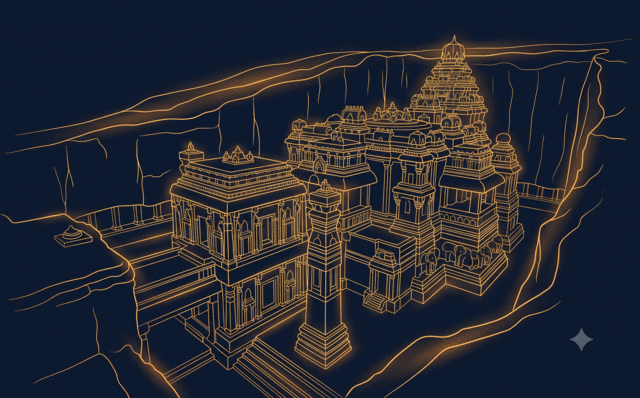 औरंगाबाद - कैलाश मन्दिर, एलोरा
